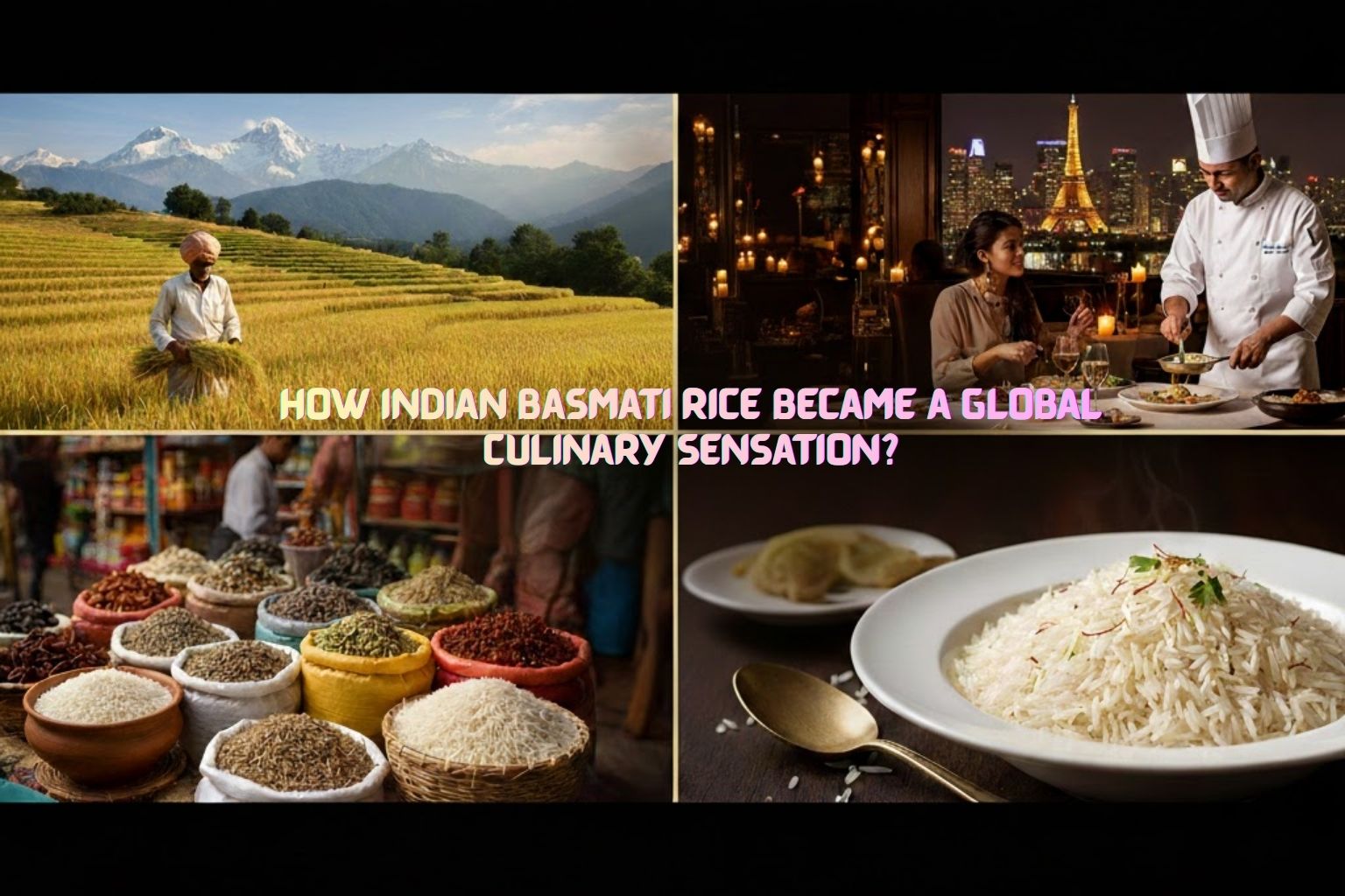 How Indian Basmati Rice Became a Global Culinary Sensation?